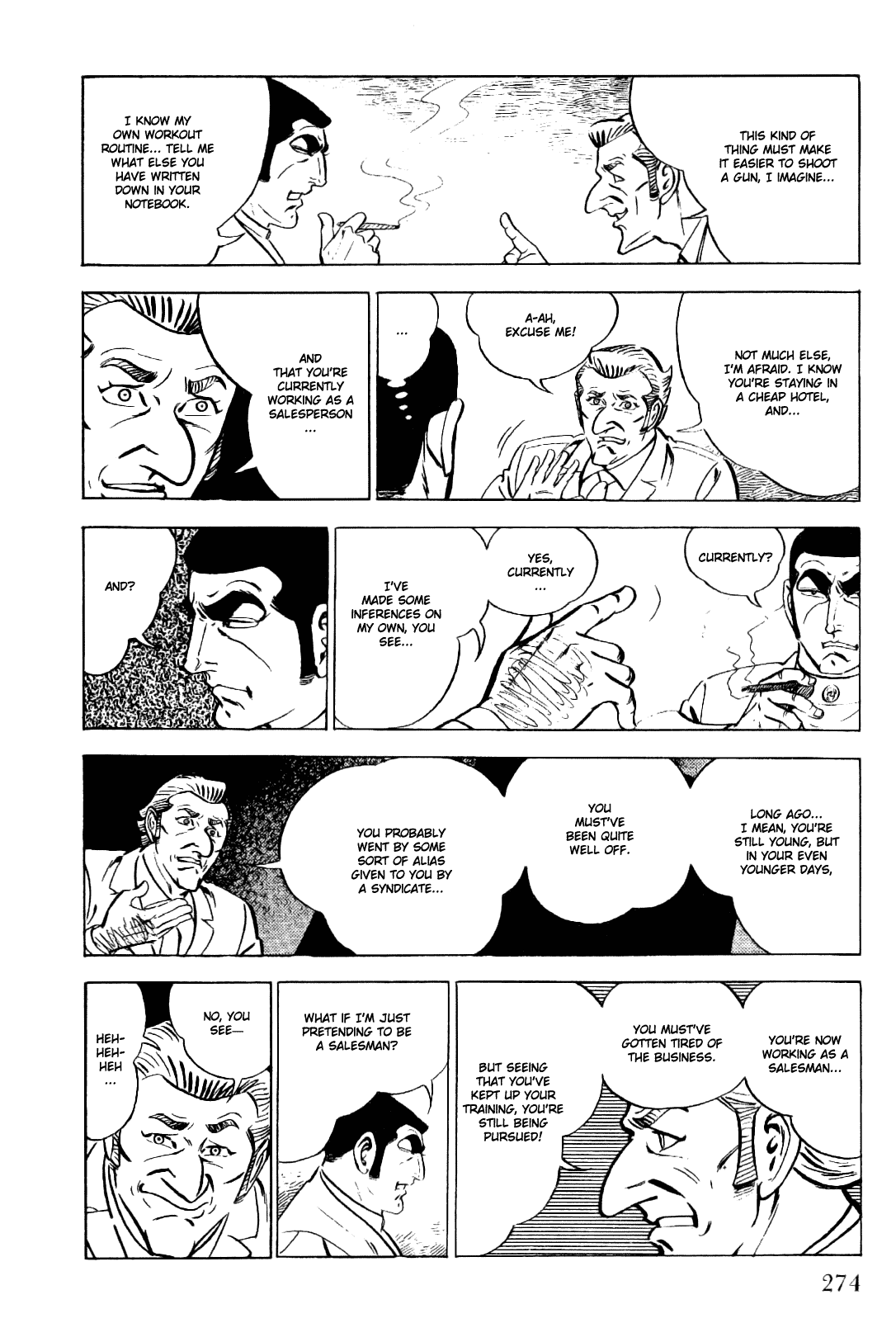 Golgo 13 Chapter 16.2 page 10 - Chapter 16 v2 : An Intersection of Murderous Designs