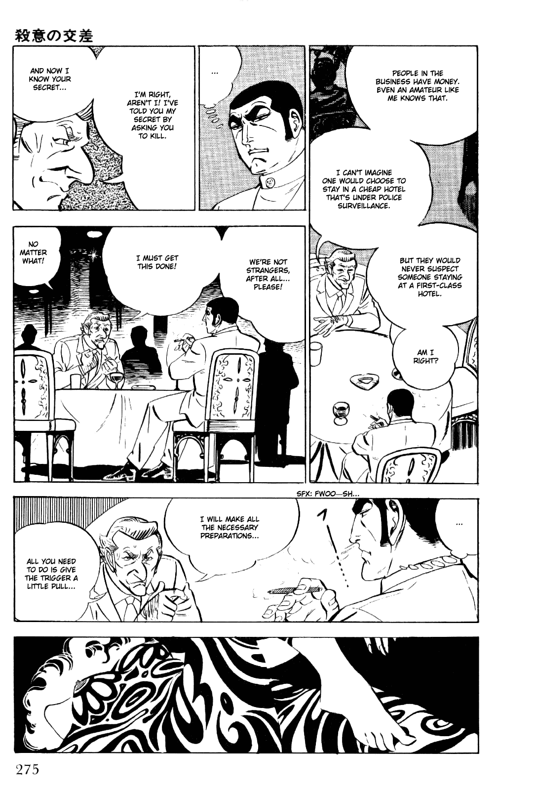 Golgo 13 Chapter 16.2 page 11 - Chapter 16 v2 : An Intersection of Murderous Designs