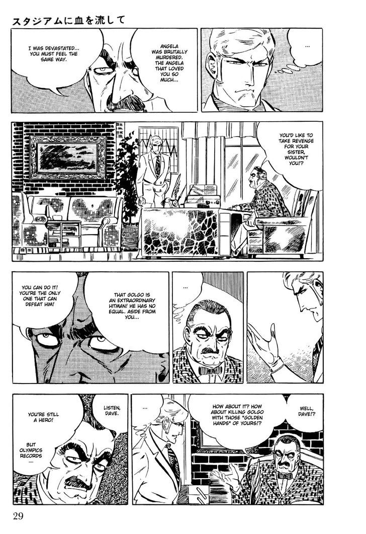 Golgo 13 Chapter 17 page 32 - Chapter 17 : The Blood-Stained Stadium