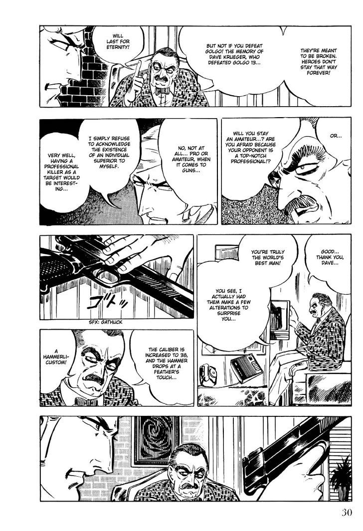 Golgo 13 Chapter 17 page 33 - Chapter 17 : The Blood-Stained Stadium