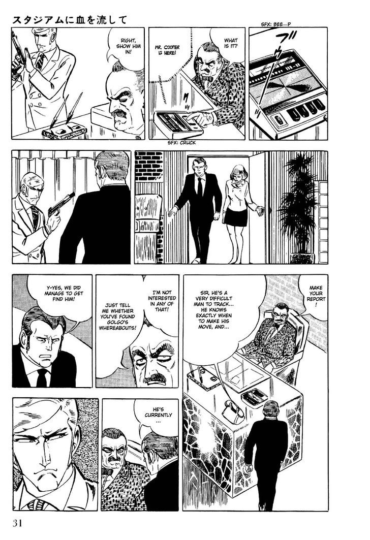 Golgo 13 Chapter 17 page 34 - Chapter 17 : The Blood-Stained Stadium