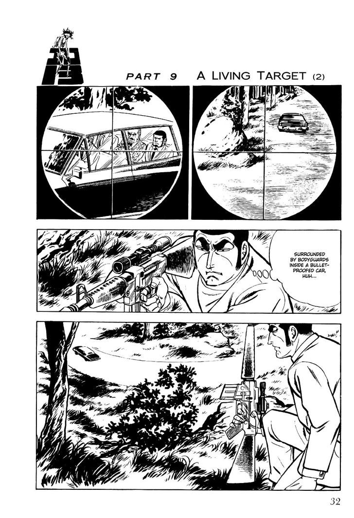 Golgo 13 Chapter 17 page 35 - Chapter 17 : The Blood-Stained Stadium