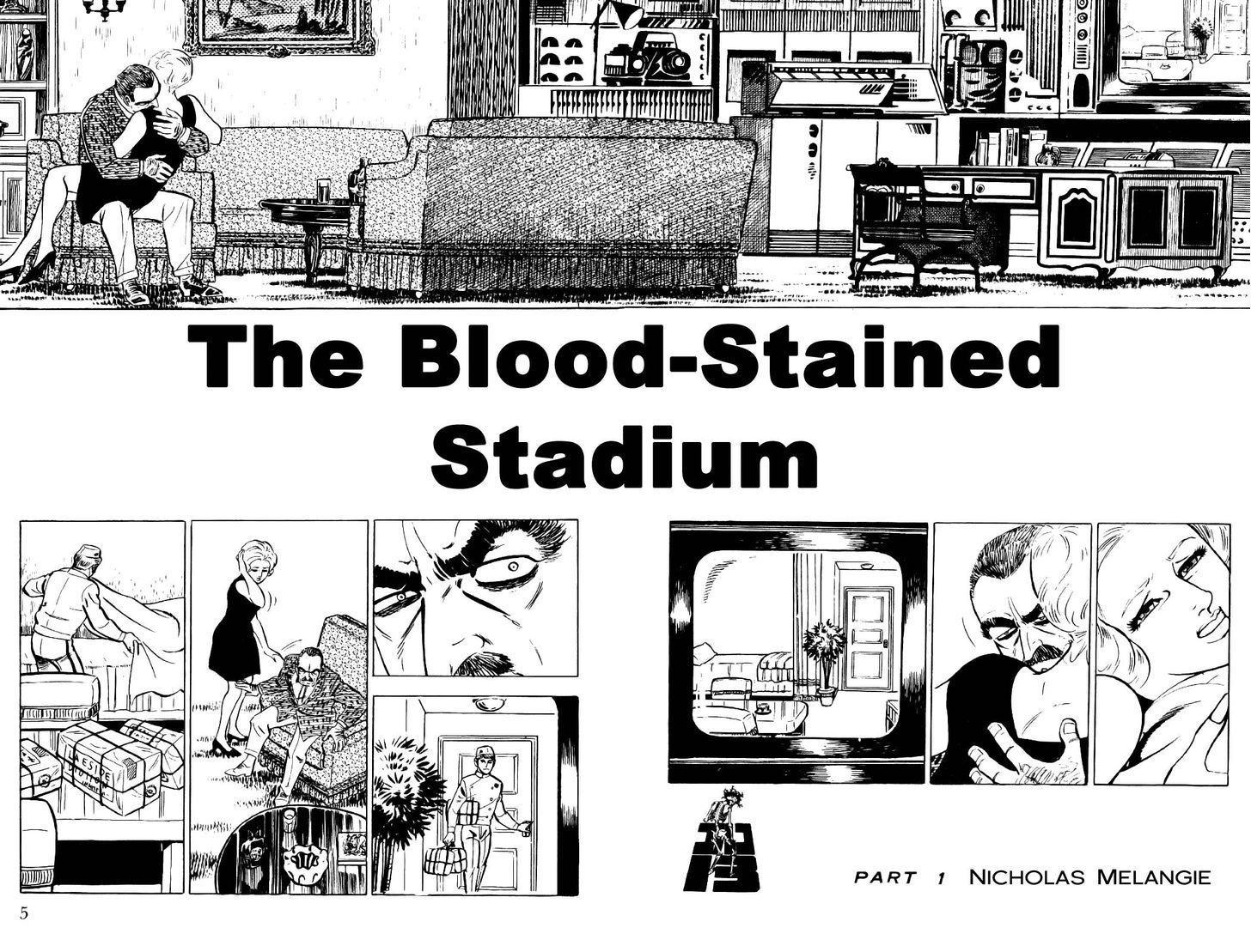 Golgo 13 Chapter 17 page 8 - Chapter 17 : The Blood-Stained Stadium