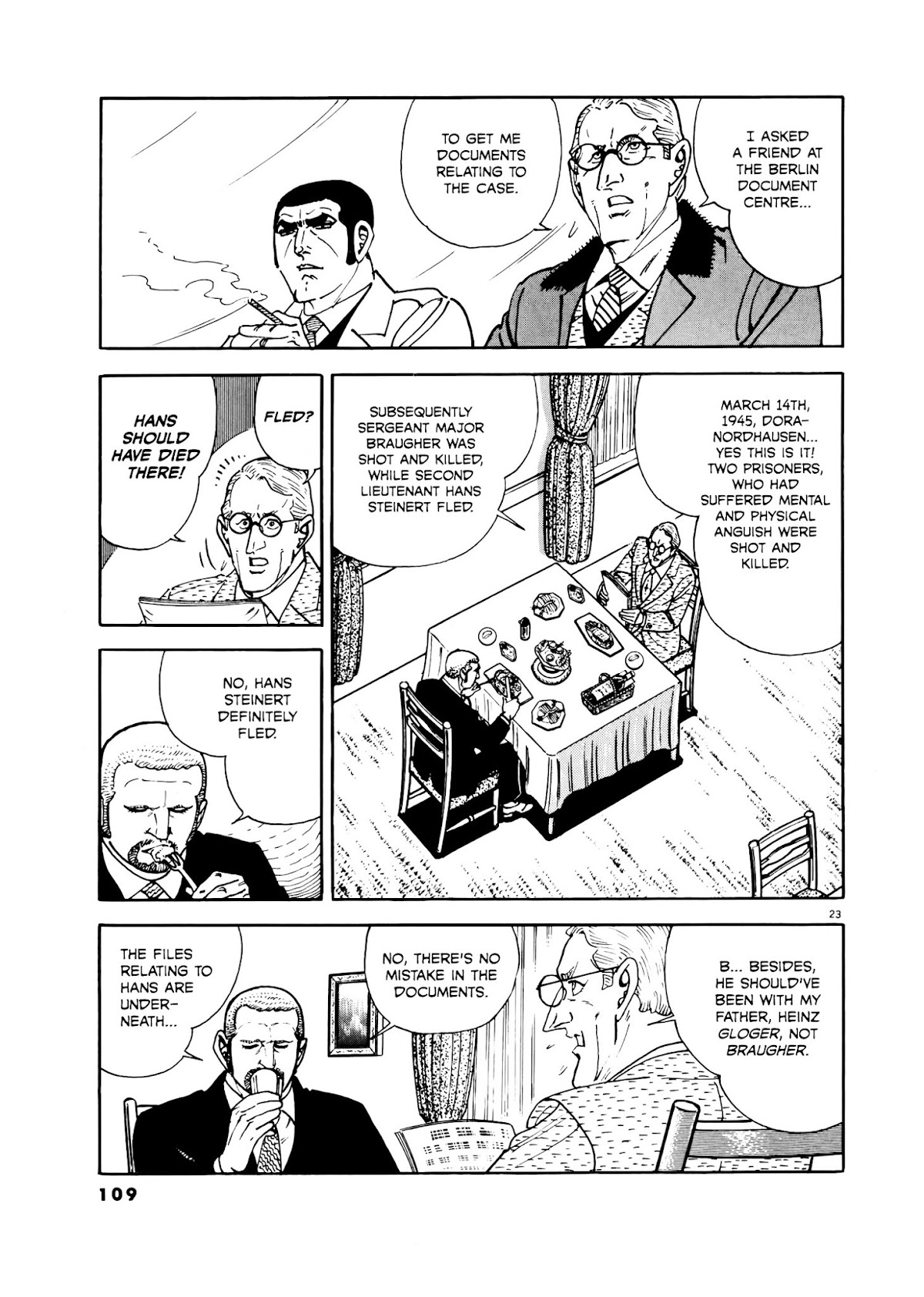 Golgo 13 Chapter 1993 page 21 - Chapter 1993-02-22 [sealed chapter] : Indictment of the Iron Cross