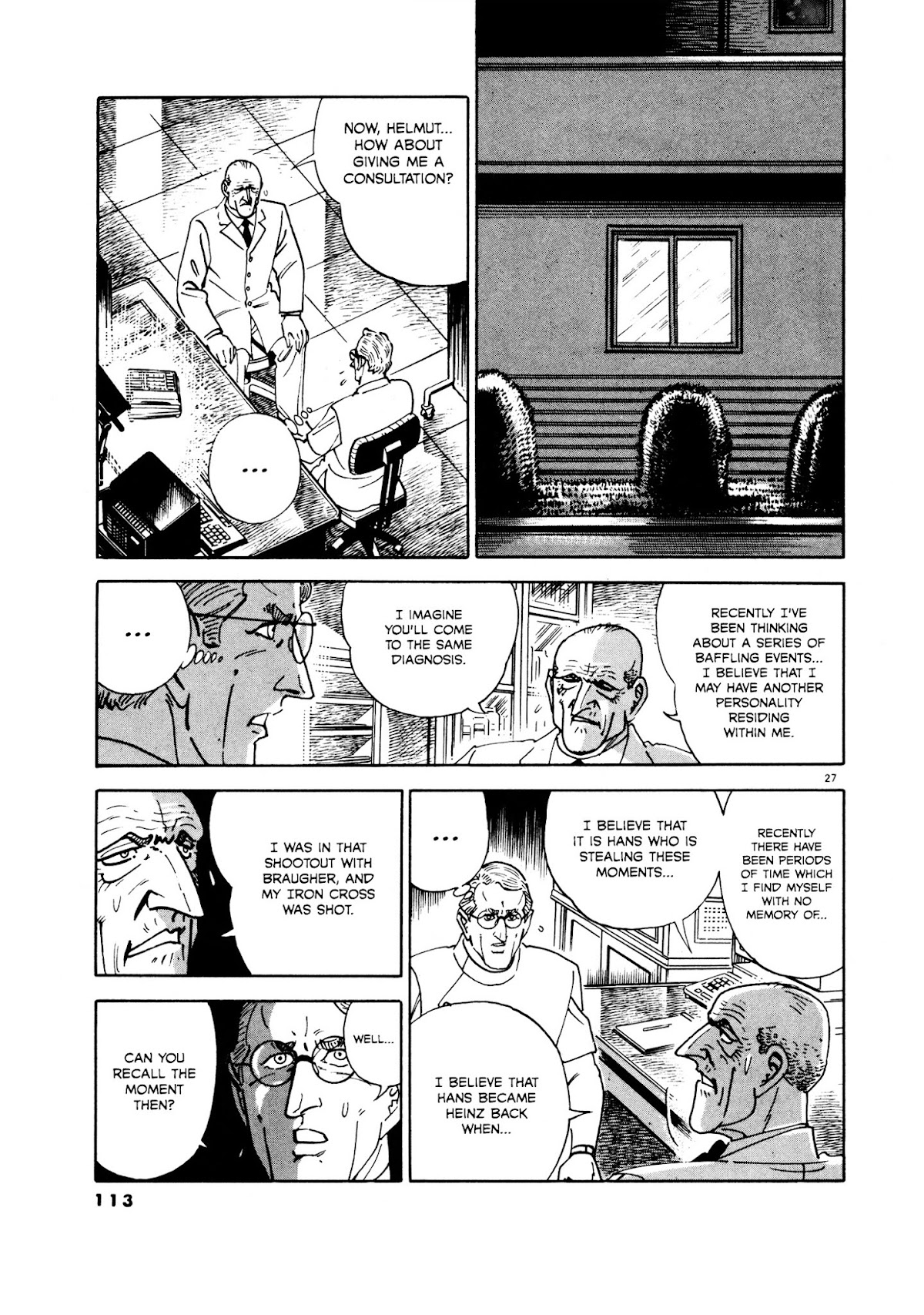 Golgo 13 Chapter 1993 page 25 - Chapter 1993-02-22 [sealed chapter] : Indictment of the Iron Cross