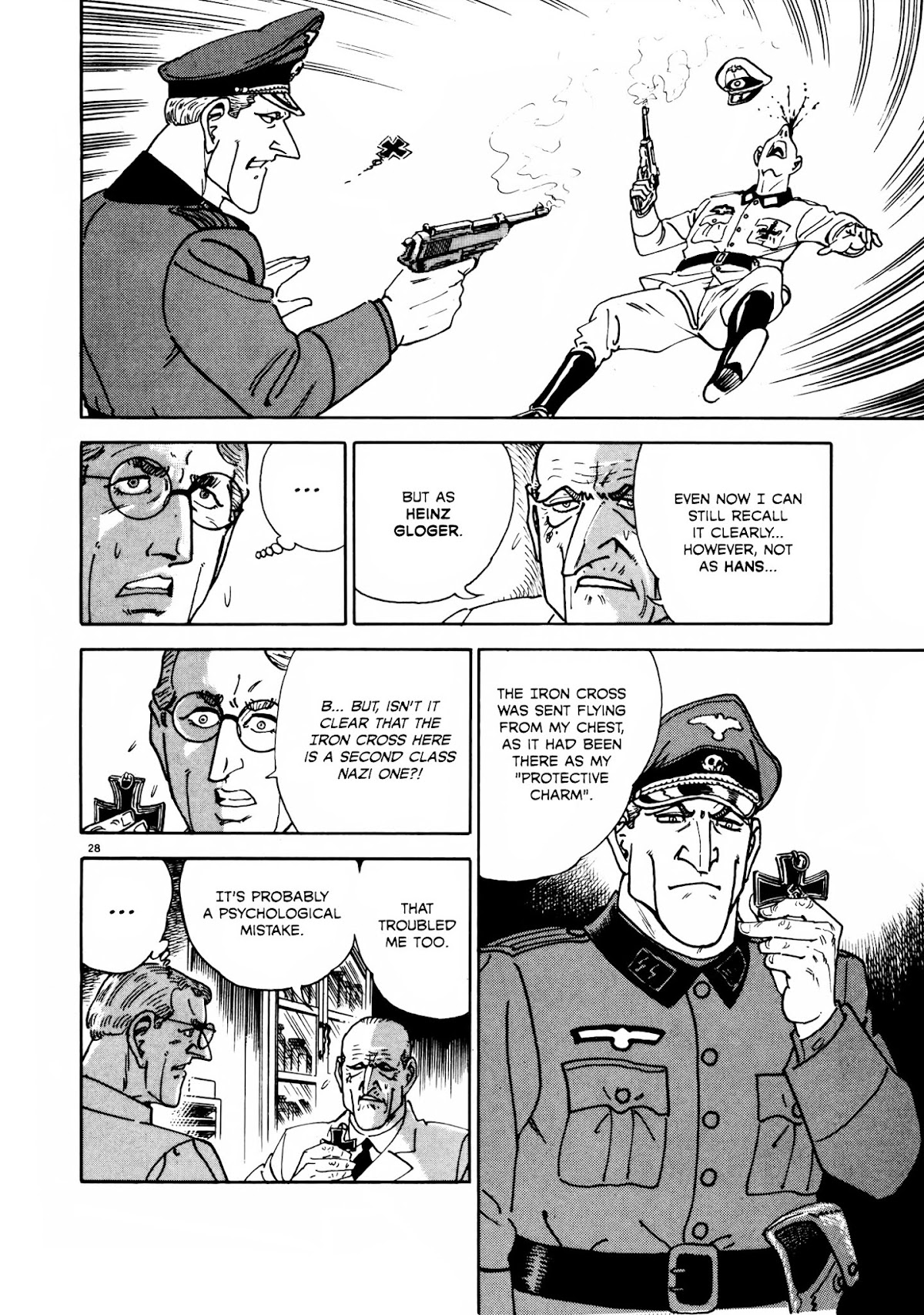 Golgo 13 Chapter 1993 page 26 - Chapter 1993-02-22 [sealed chapter] : Indictment of the Iron Cross