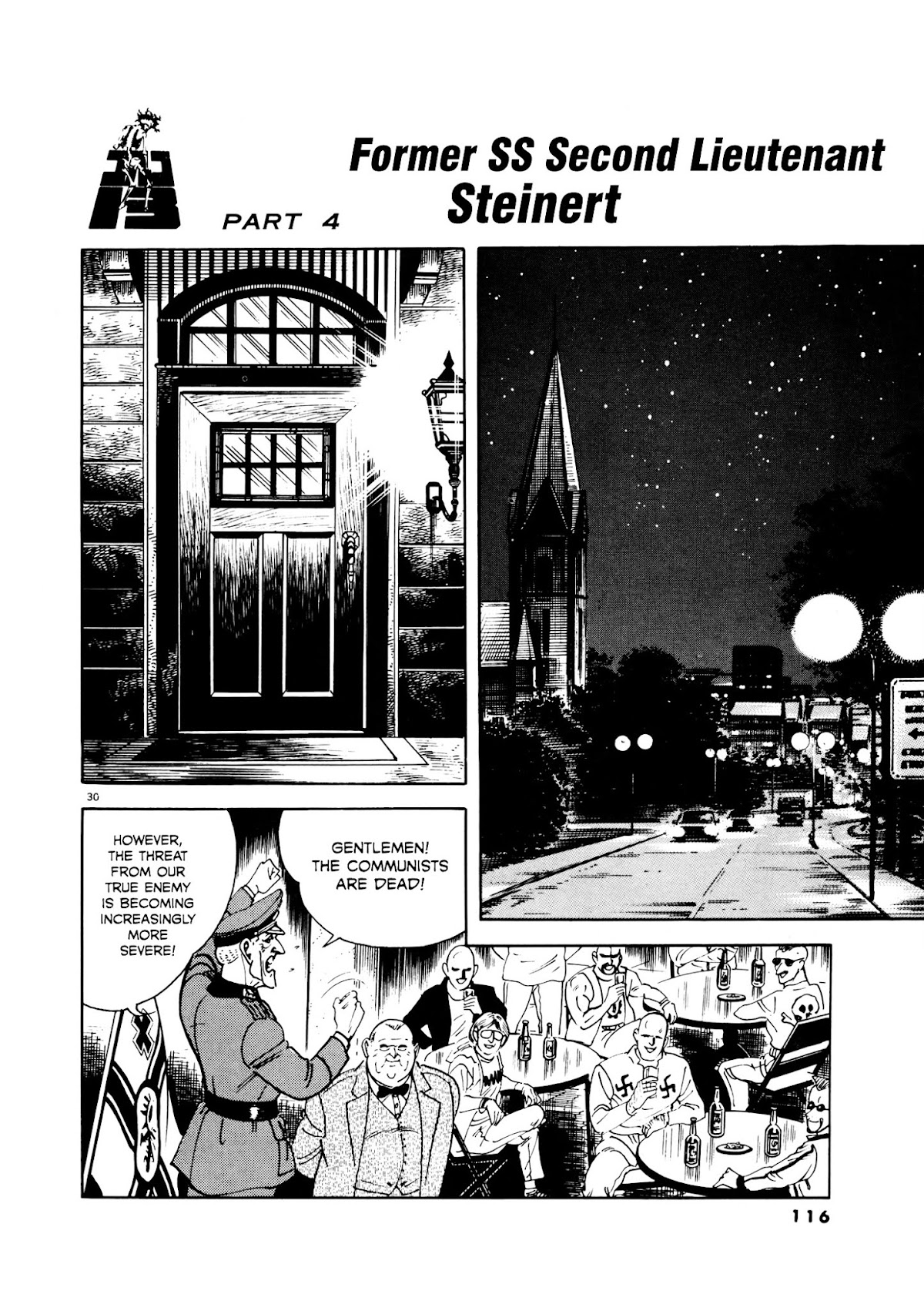 Golgo 13 Chapter 1993 page 28 - Chapter 1993-02-22 [sealed chapter] : Indictment of the Iron Cross
