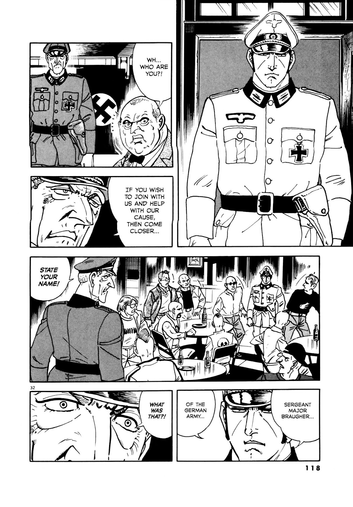 Golgo 13 Chapter 1993 page 30 - Chapter 1993-02-22 [sealed chapter] : Indictment of the Iron Cross