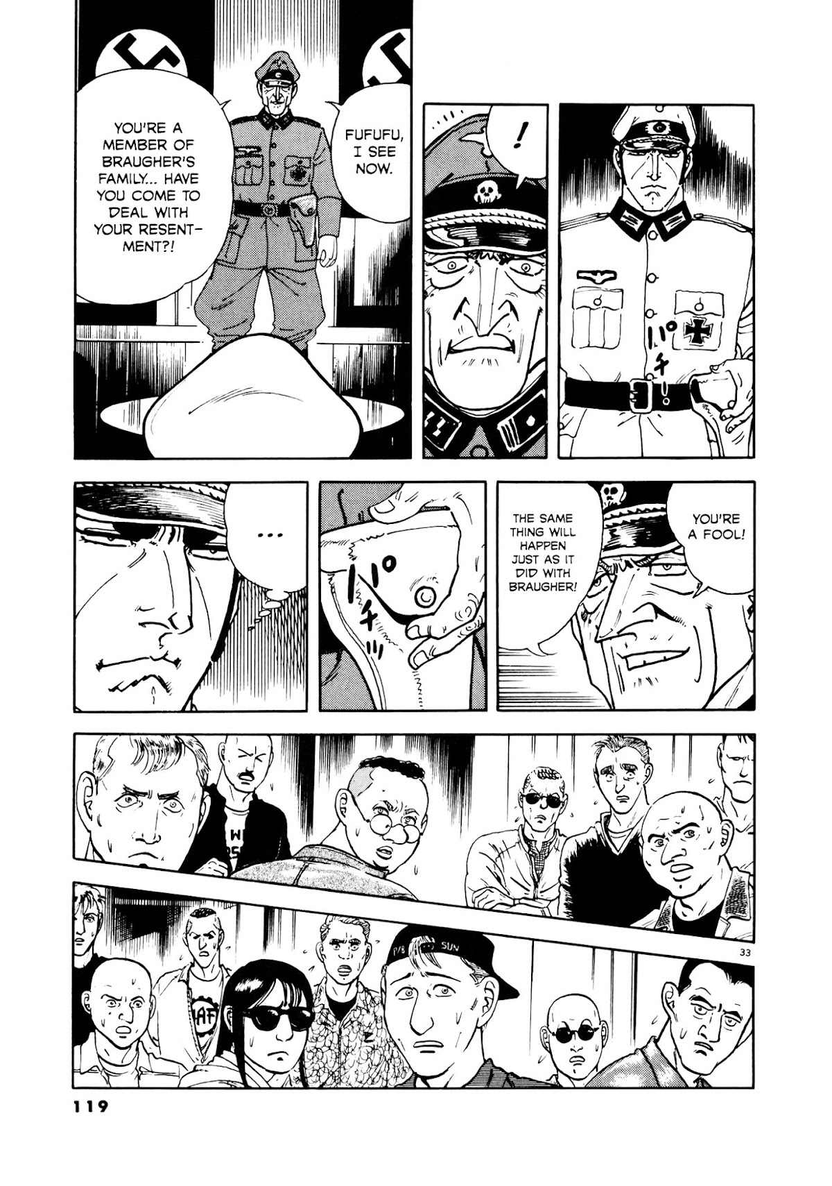 Golgo 13 Chapter 1993 page 31 - Chapter 1993-02-22 [sealed chapter] : Indictment of the Iron Cross