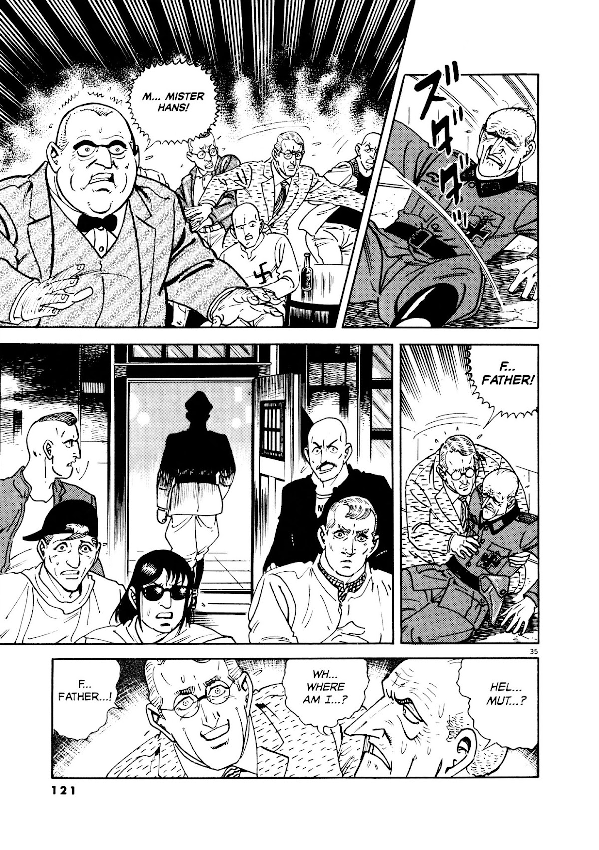 Golgo 13 Chapter 1993 page 33 - Chapter 1993-02-22 [sealed chapter] : Indictment of the Iron Cross