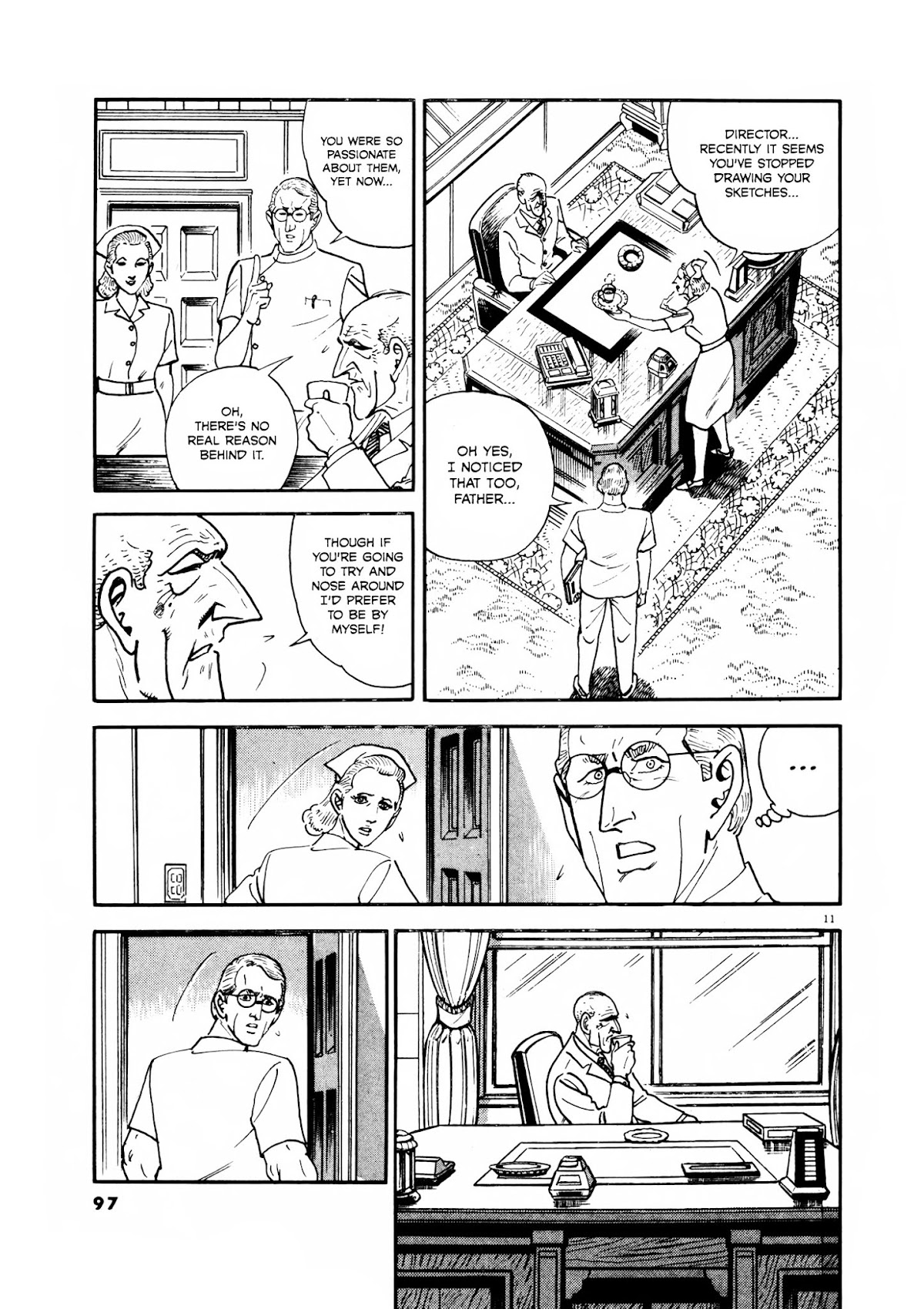 Golgo 13 Chapter 1993 page 9 - Chapter 1993-02-22 [sealed chapter] : Indictment of the Iron Cross