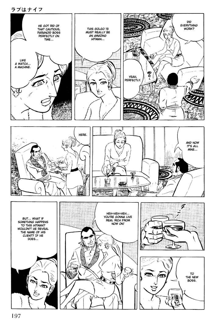Golgo 13 Chapter 21 page 18 - Chapter 21 : Love is a Knife