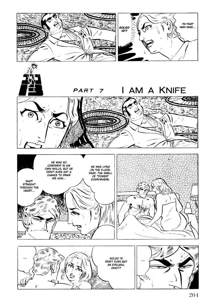 Golgo 13 Chapter 21 page 25 - Chapter 21 : Love is a Knife
