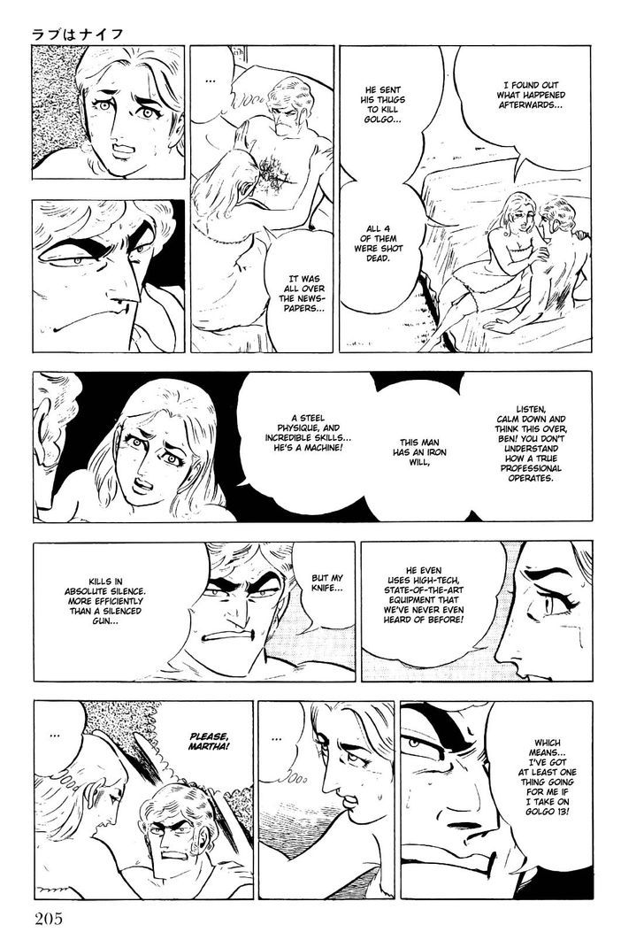 Golgo 13 Chapter 21 page 26 - Chapter 21 : Love is a Knife