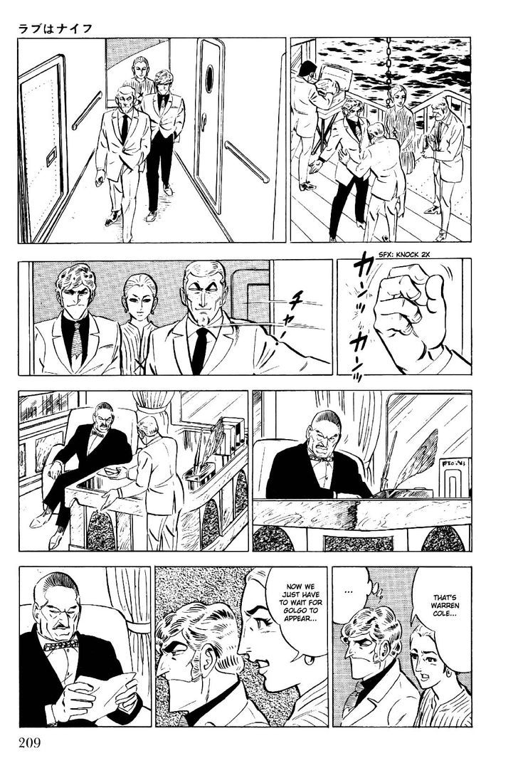 Golgo 13 Chapter 21 page 30 - Chapter 21 : Love is a Knife