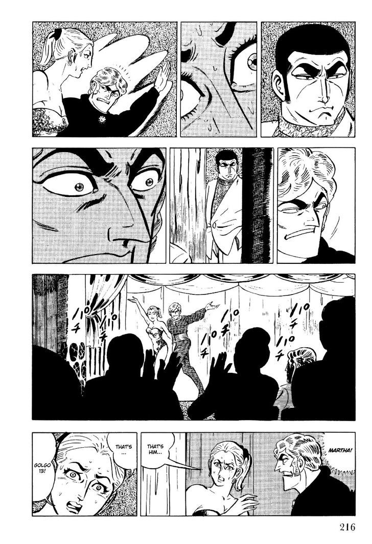 Golgo 13 Chapter 21 page 37 - Chapter 21 : Love is a Knife