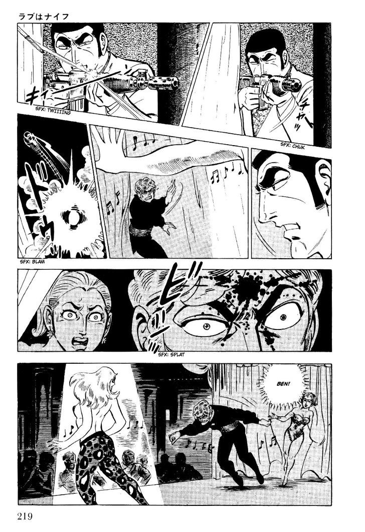 Golgo 13 Chapter 21 page 40 - Chapter 21 : Love is a Knife