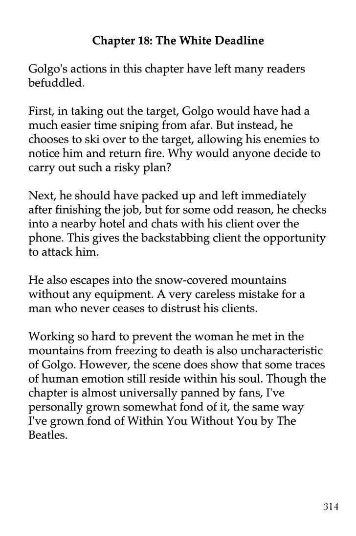 Golgo 13 Chapter 23 page 49 - Chapter 23 : The Inland Zone