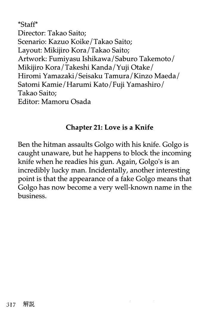Golgo 13 Chapter 23 page 52 - Chapter 23 : The Inland Zone