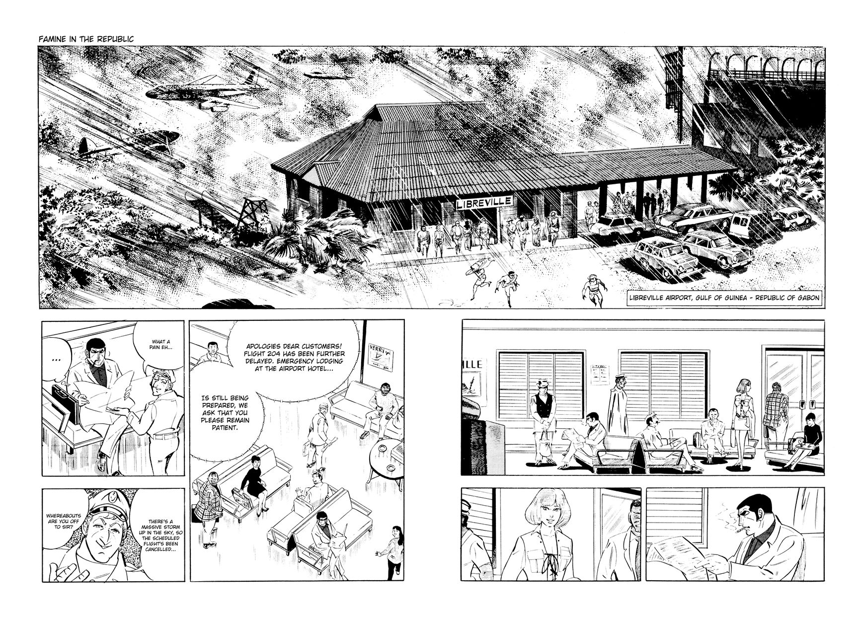 Golgo 13 Chapter 33 page 10 - Chapter 33 : Famine in the Republic