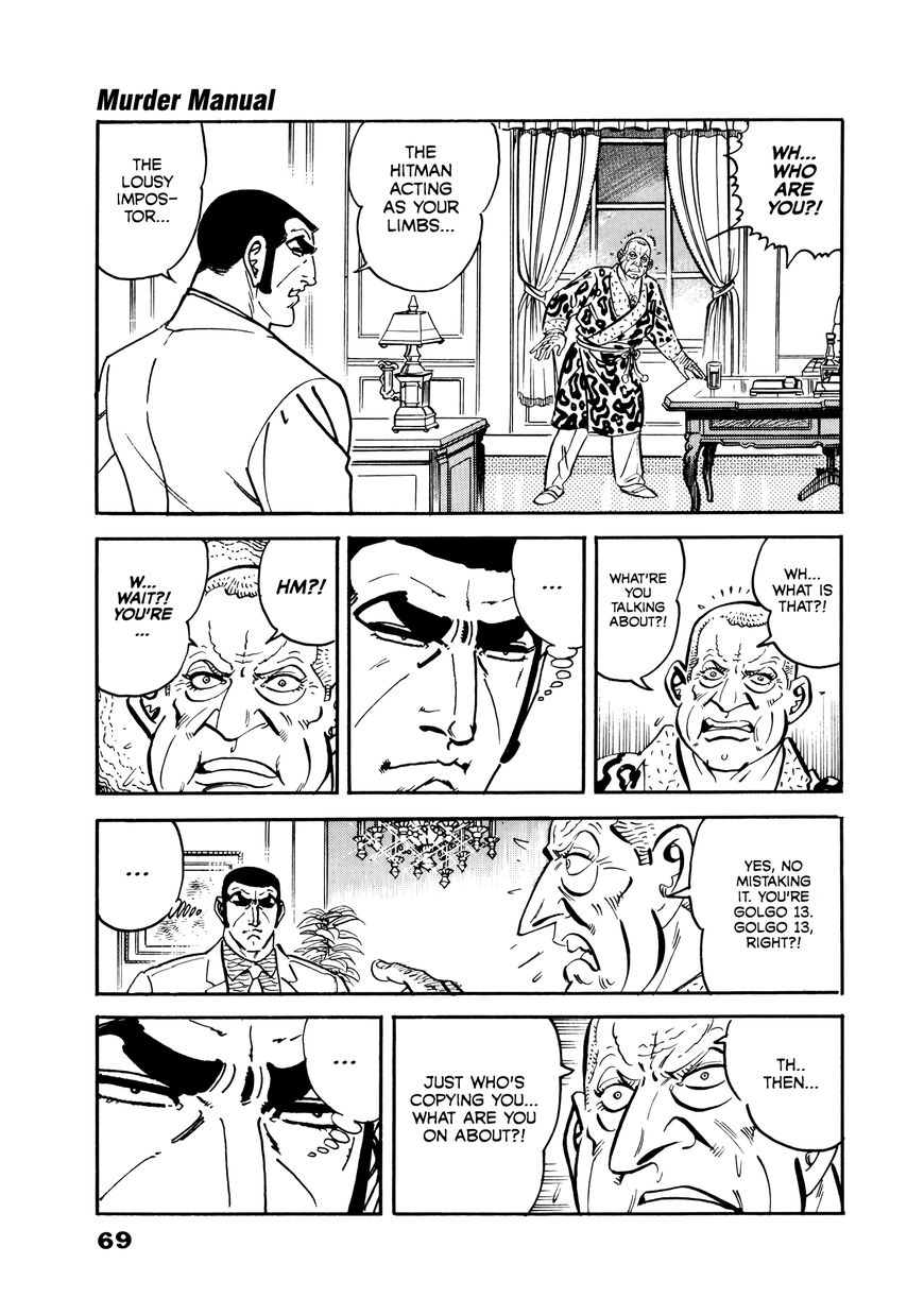 Golgo 13 Chapter 337 page 67 - Chapter 337 : Murder Manual