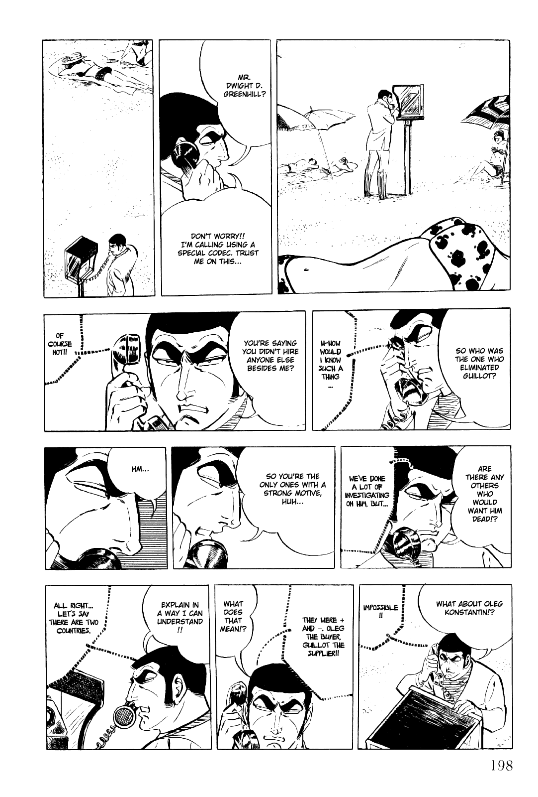 Golgo 13 Chapter 9.2 page 19 - Chapter 9 v2 : Côte D'Azure