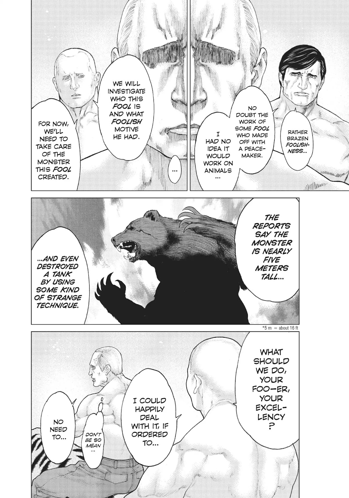 Golosseum Chapter 9.5 page 6 - Vol.2 Extra Chapter: The Mounting Games