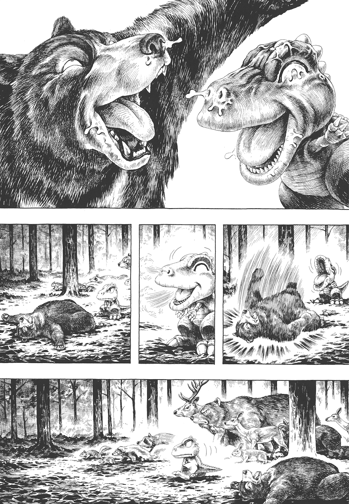 Gon Selection Chapter 2 page 11 - Chapter 2: GON Goes to Mushroom Hunting.