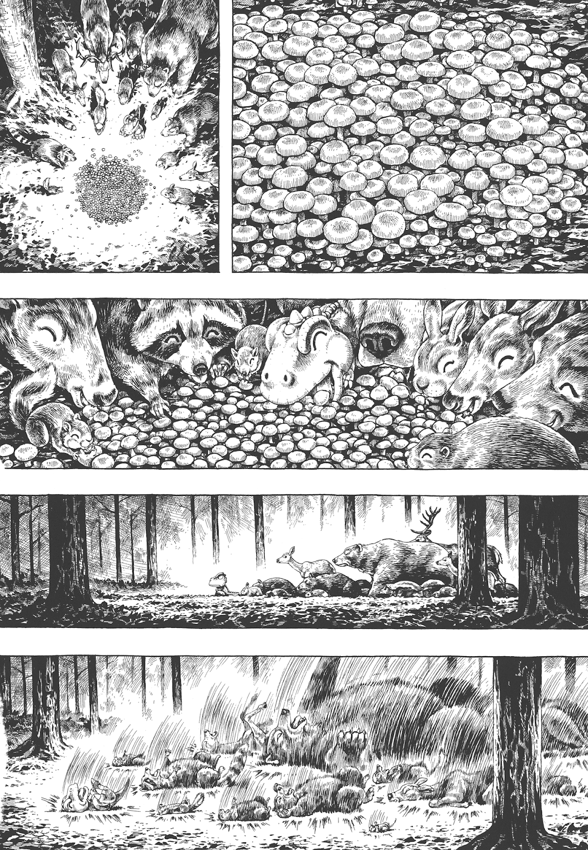 Gon Selection Chapter 2 page 12 - Chapter 2: GON Goes to Mushroom Hunting.