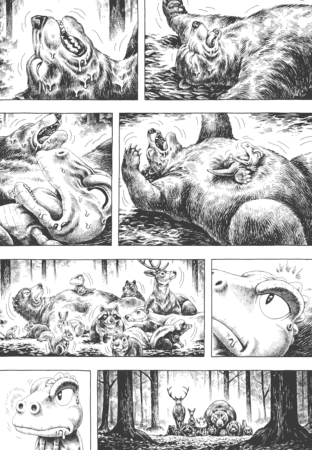 Gon Selection Chapter 2 page 14 - Chapter 2: GON Goes to Mushroom Hunting.