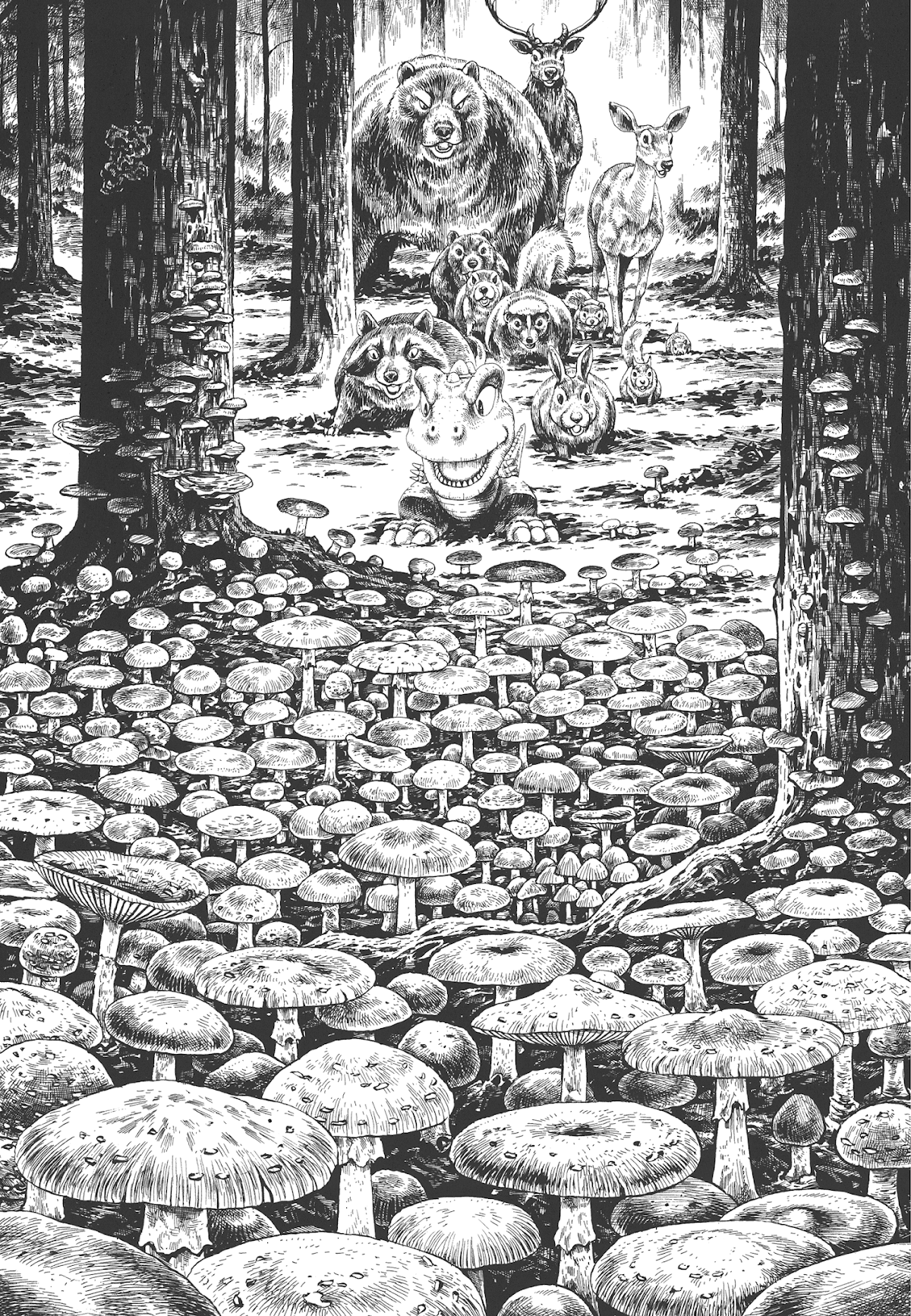 Gon Selection Chapter 2 page 15 - Chapter 2: GON Goes to Mushroom Hunting.