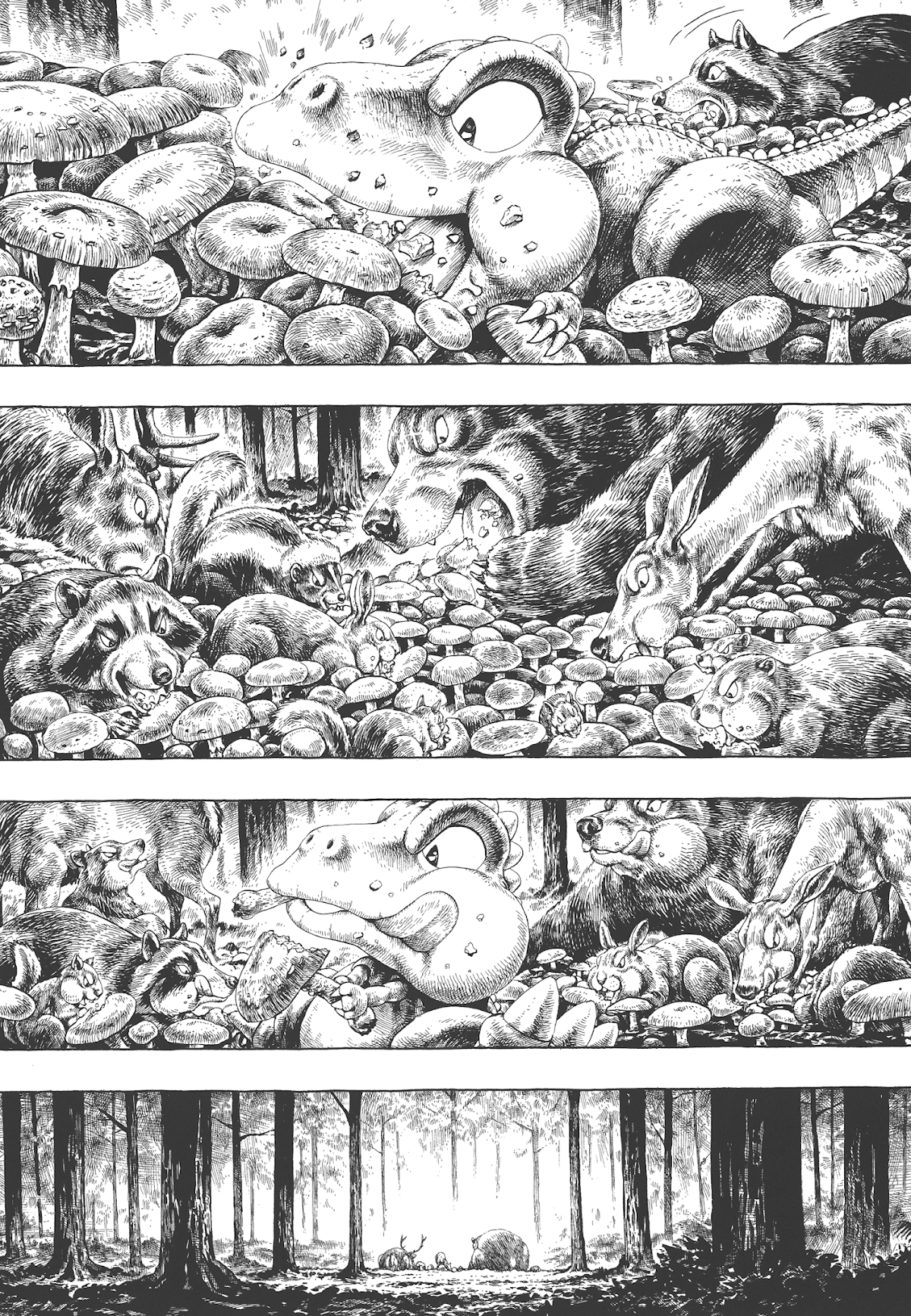 Gon Selection Chapter 2 page 16 - Chapter 2: GON Goes to Mushroom Hunting.