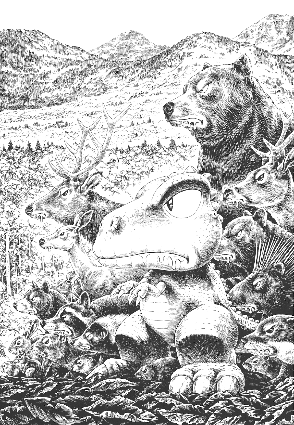 Gon Selection Chapter 2 page 2 - Chapter 2: GON Goes to Mushroom Hunting.