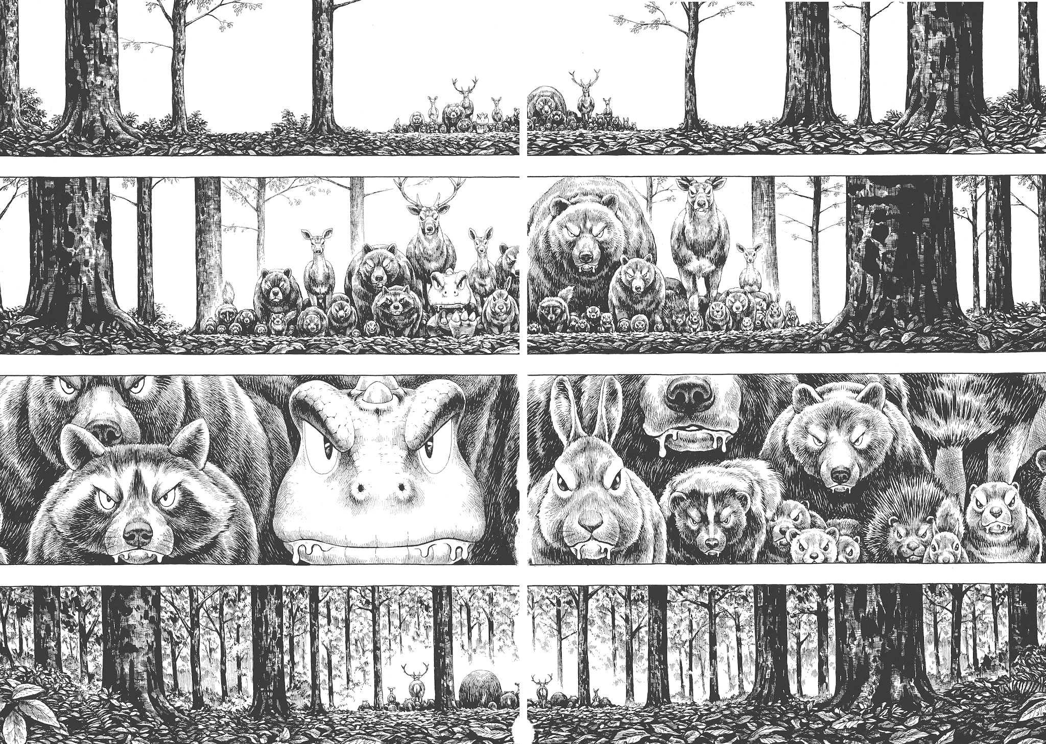 Gon Selection Chapter 2 page 3 - Chapter 2: GON Goes to Mushroom Hunting.