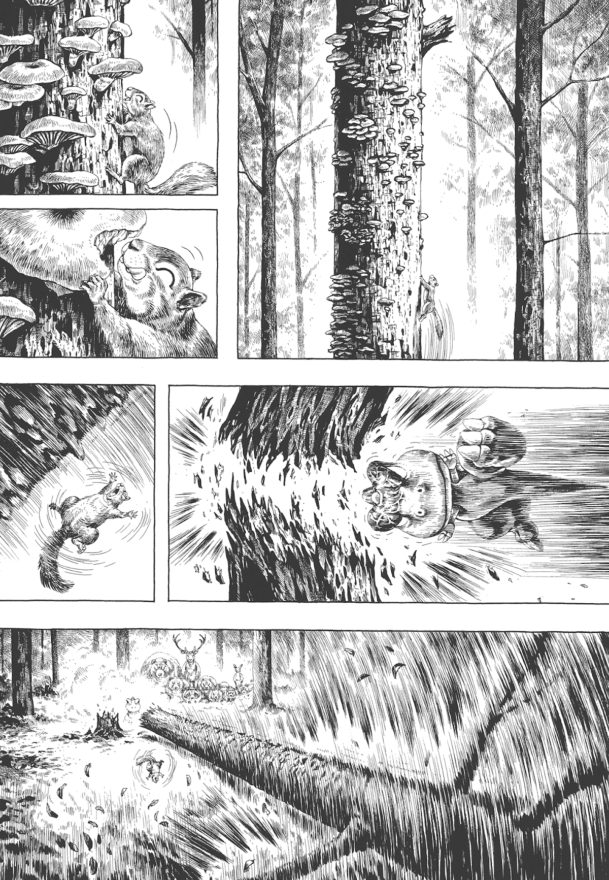 Gon Selection Chapter 2 page 6 - Chapter 2: GON Goes to Mushroom Hunting.