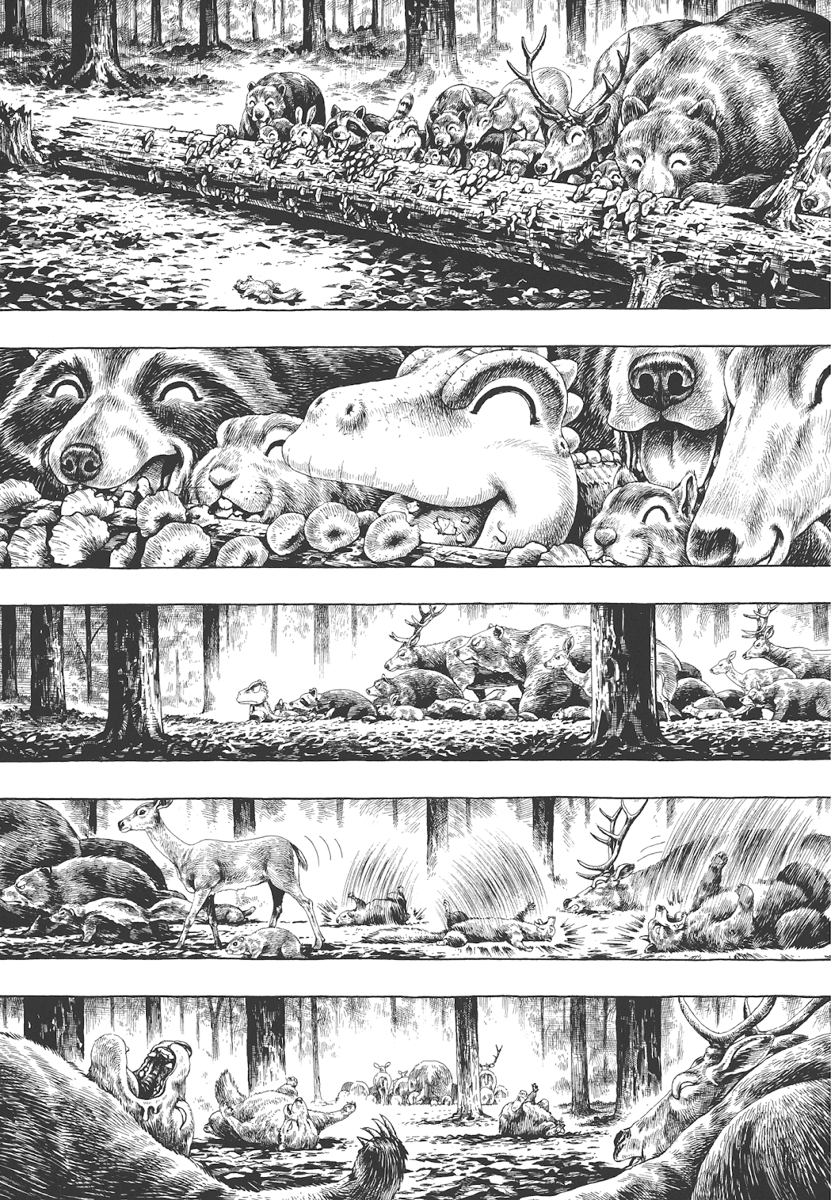 Gon Selection Chapter 2 page 7 - Chapter 2: GON Goes to Mushroom Hunting.
