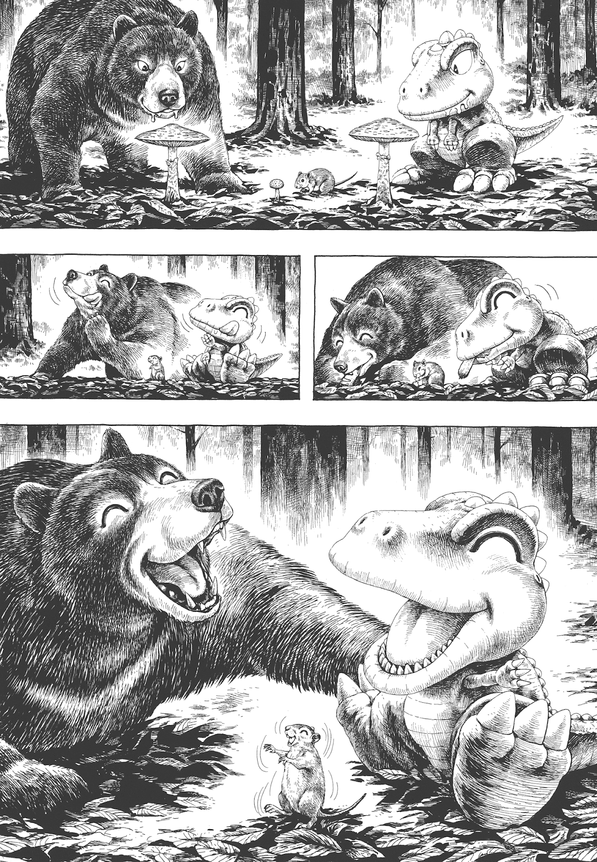 Gon Selection Chapter 2 page 8 - Chapter 2: GON Goes to Mushroom Hunting.
