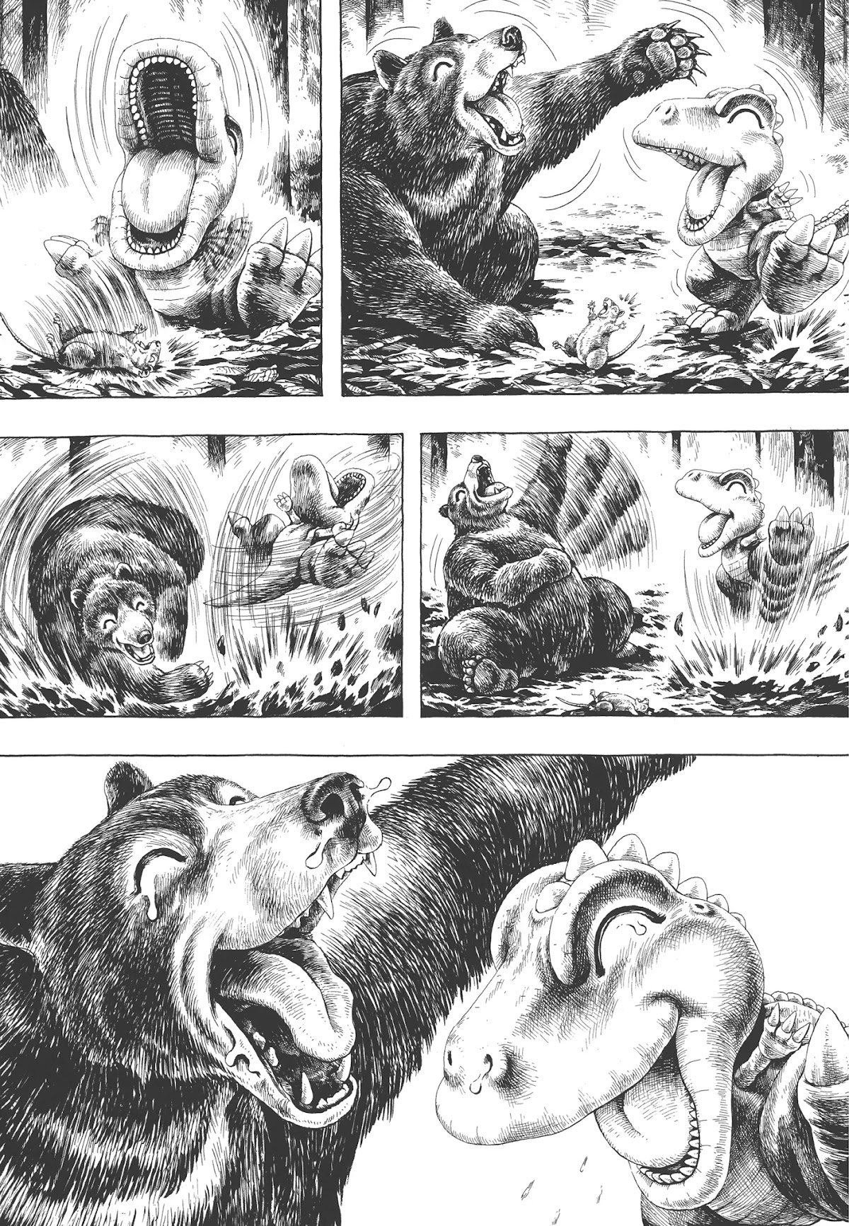 Gon Selection Chapter 2 page 9 - Chapter 2: GON Goes to Mushroom Hunting.