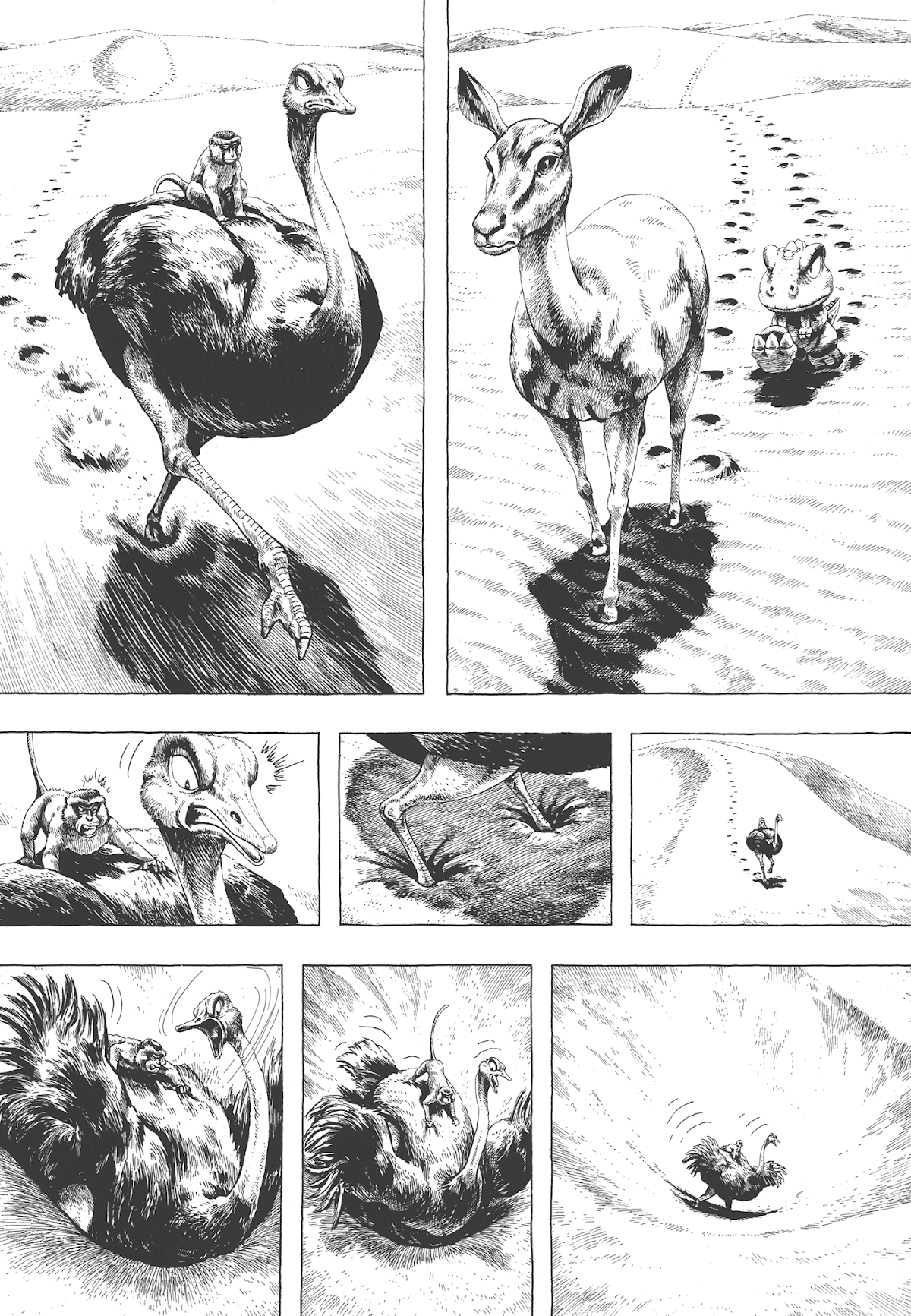 Gon Selection Chapter 3 page 10 - Chapter 3: GON Travels into the Desert.