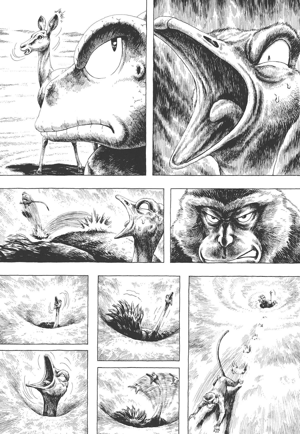 Gon Selection Chapter 3 page 11 - Chapter 3: GON Travels into the Desert.
