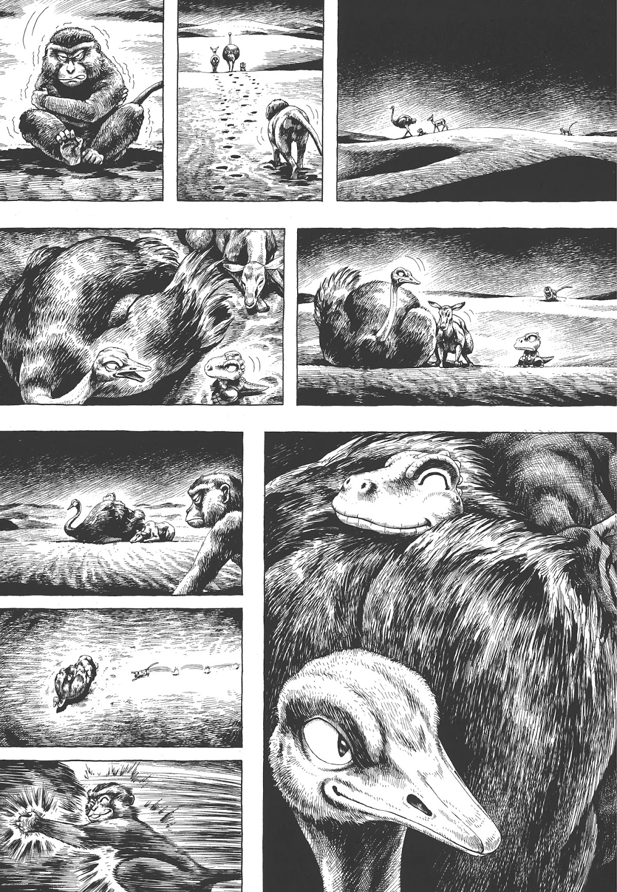 Gon Selection Chapter 3 page 15 - Chapter 3: GON Travels into the Desert.