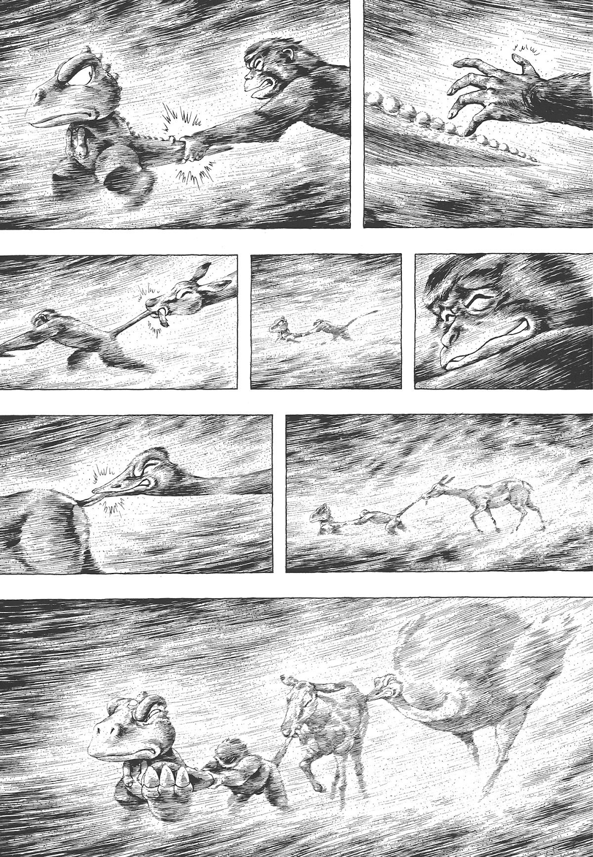 Gon Selection Chapter 3 page 19 - Chapter 3: GON Travels into the Desert.