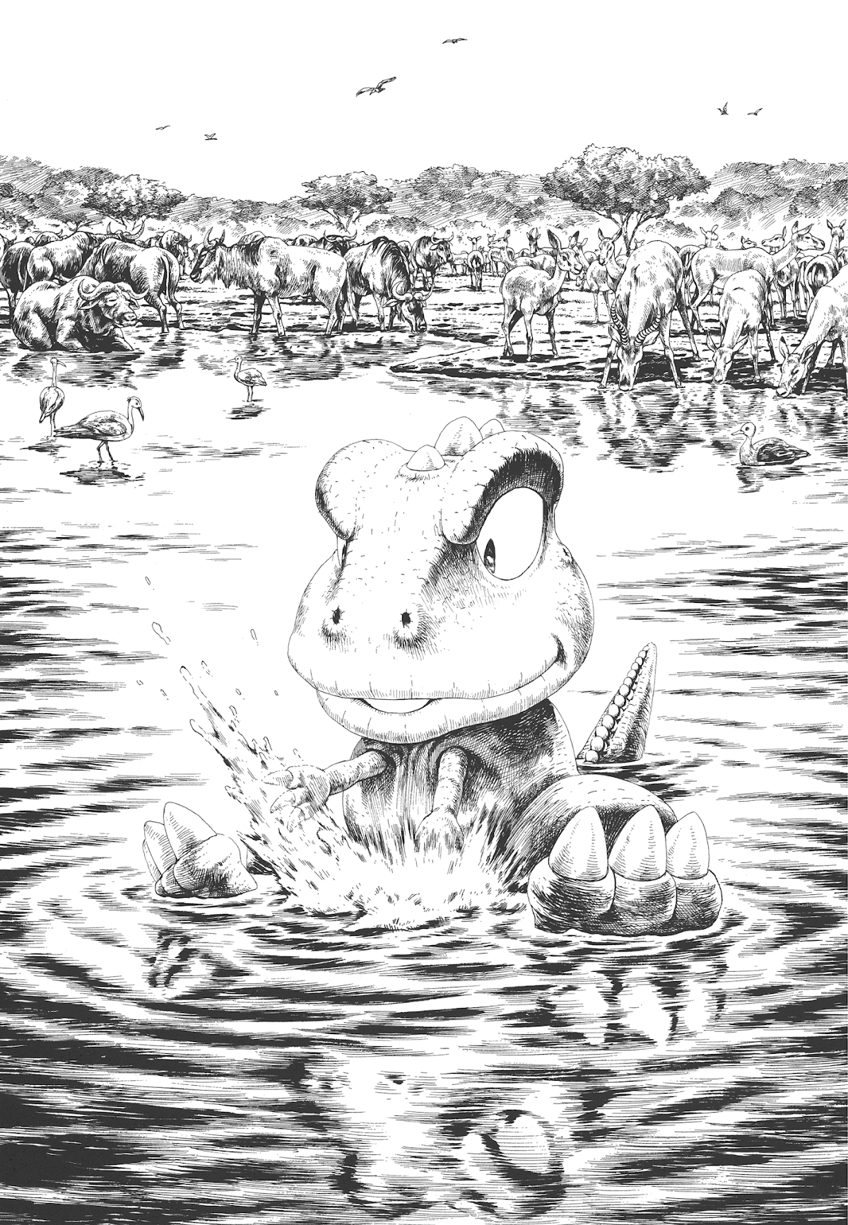 Gon Selection Chapter 3 page 2 - Chapter 3: GON Travels into the Desert.