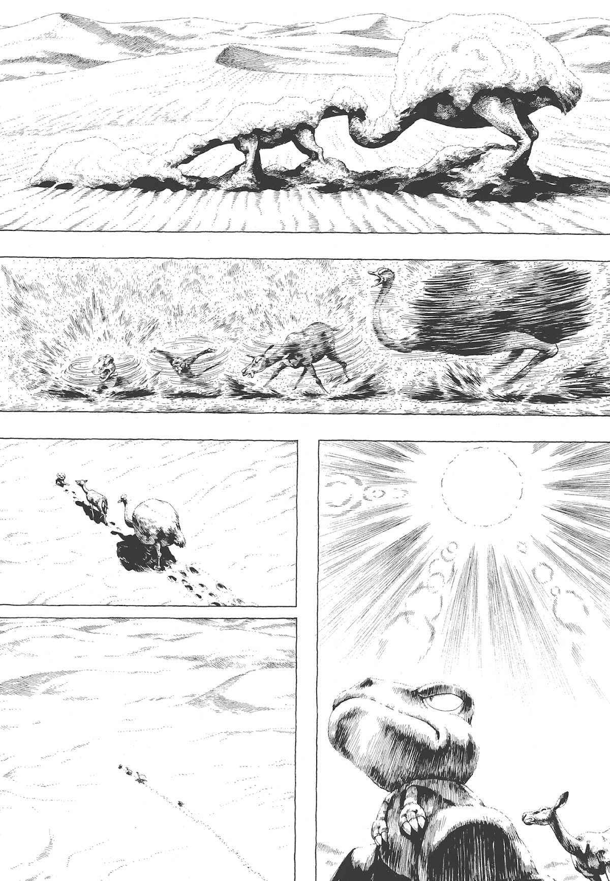 Gon Selection Chapter 3 page 20 - Chapter 3: GON Travels into the Desert.