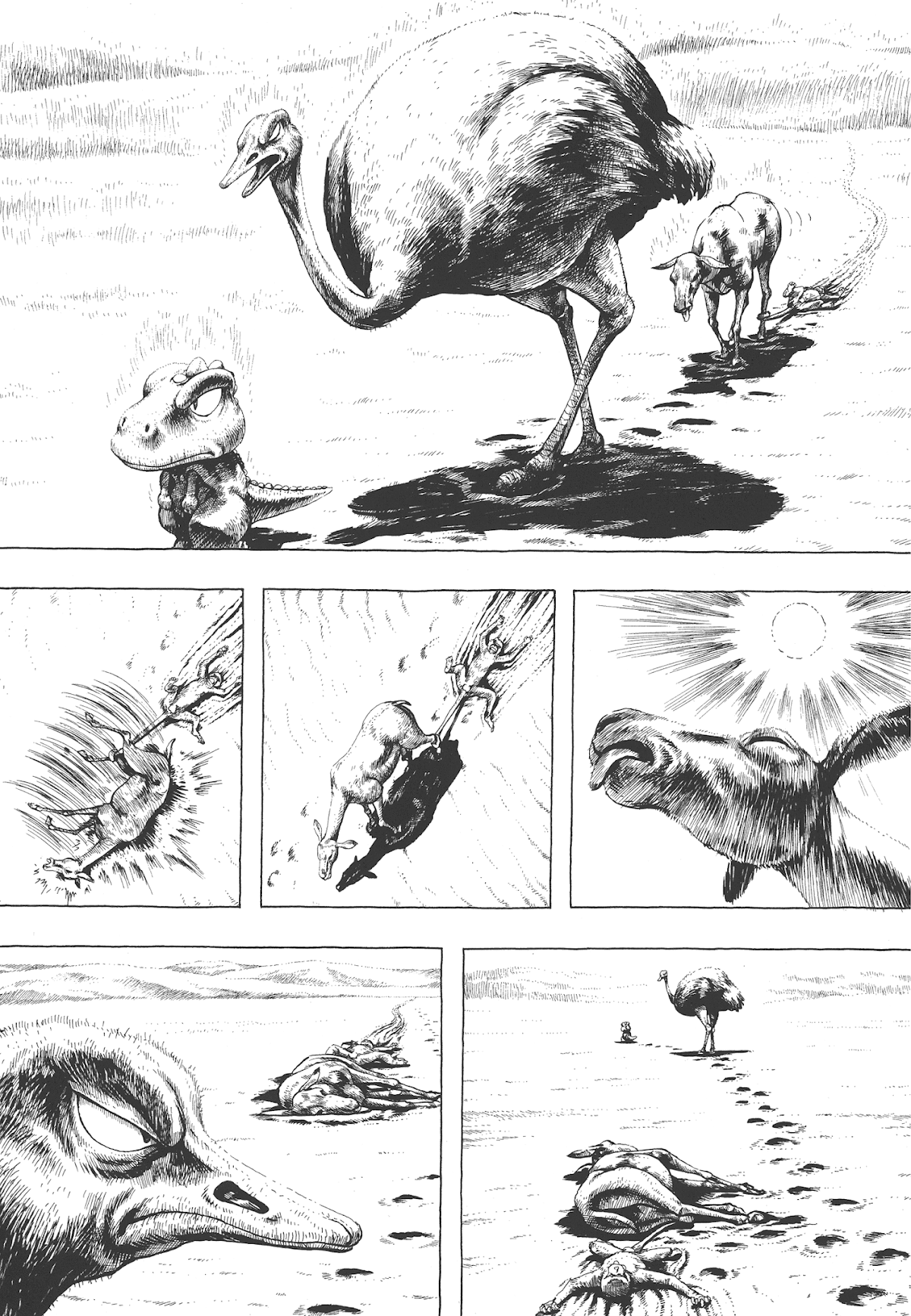 Gon Selection Chapter 3 page 24 - Chapter 3: GON Travels into the Desert.