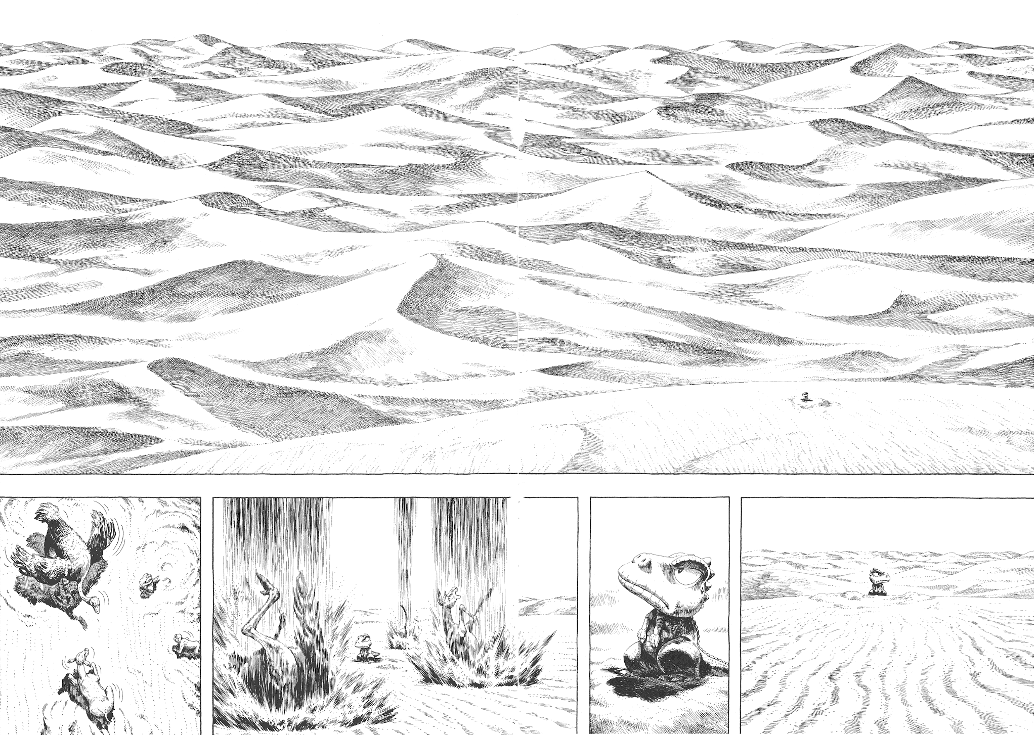 Gon Selection Chapter 3 page 7 - Chapter 3: GON Travels into the Desert.