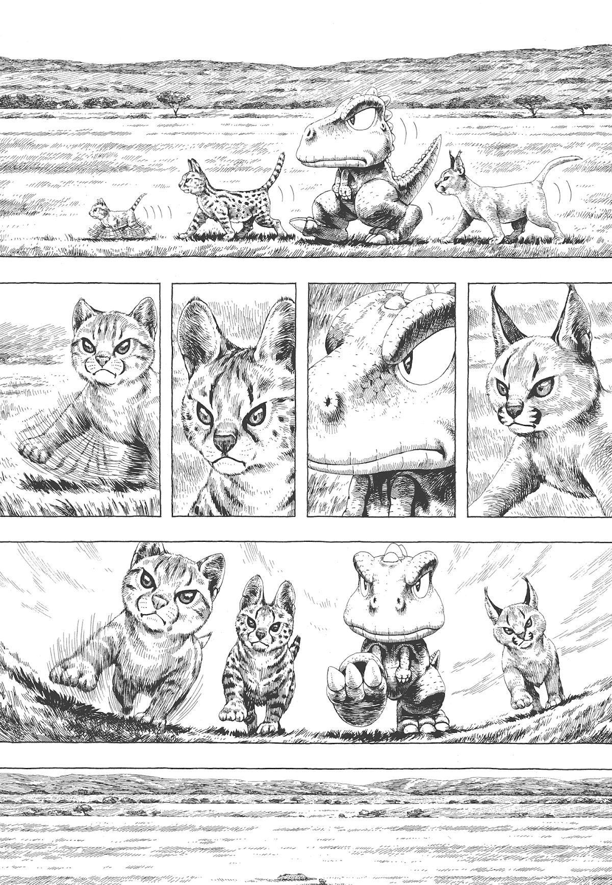 Gon Selection Chapter 4 page 3 - Chapter 4: GON and His Cronies.