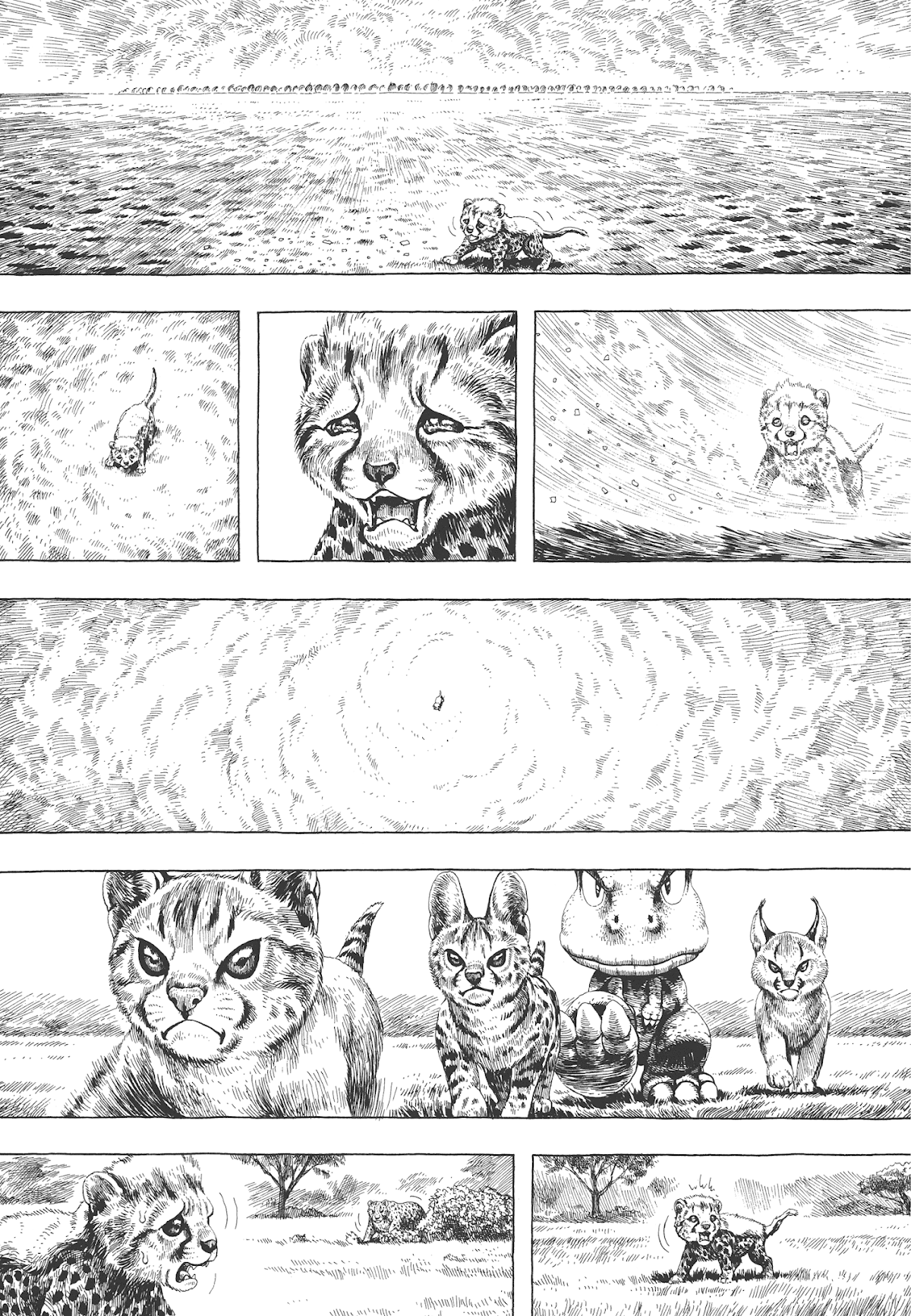 Gon Selection Chapter 4 page 6 - Chapter 4: GON and His Cronies.