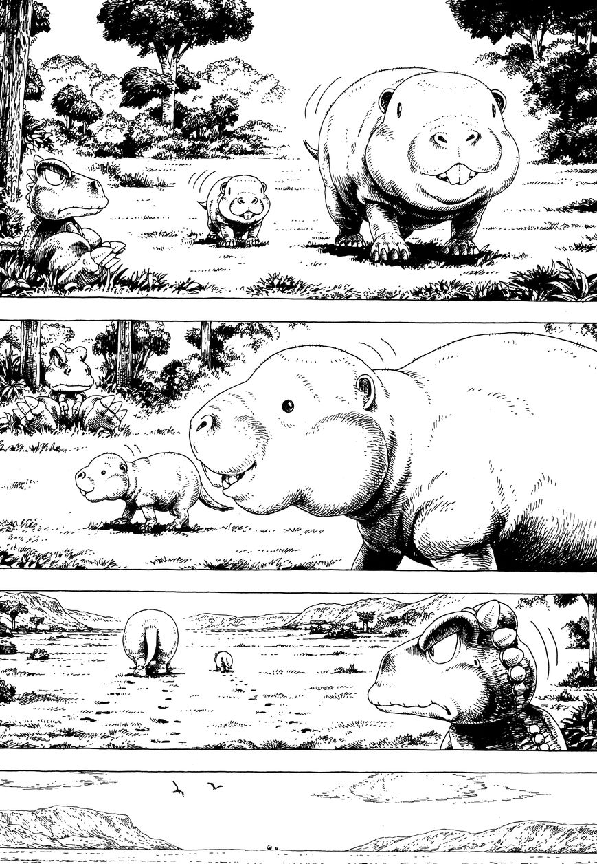 Gon Selection Chapter 5 page 11 - Chapter 5 : A Very, Very Lucky Birth [End]