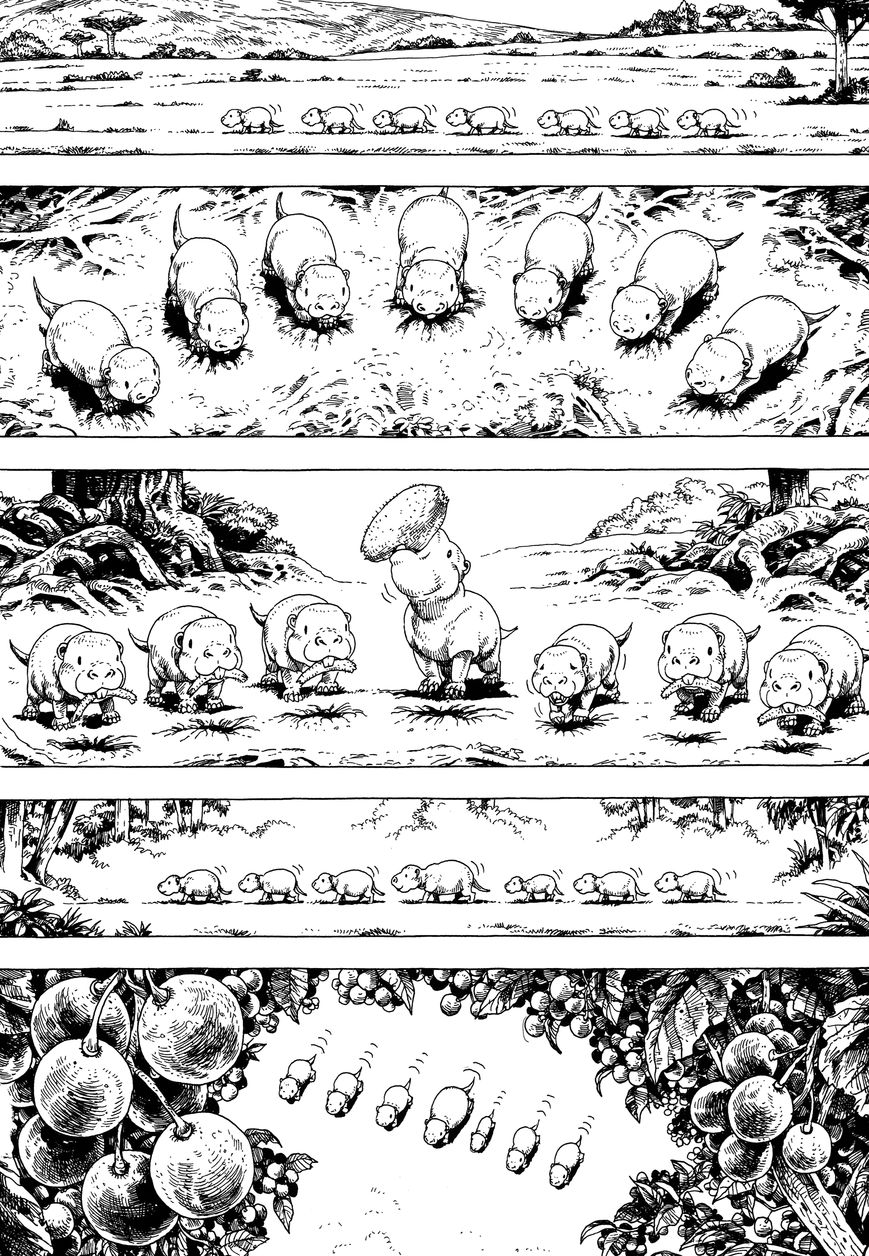 Gon Selection Chapter 5 page 3 - Chapter 5 : A Very, Very Lucky Birth [End]